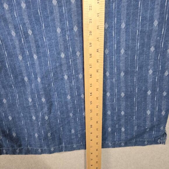 Adriano Goldschmied AG Denim Shirt Button Down Medium Short Sleeve - Picture 9 of 11